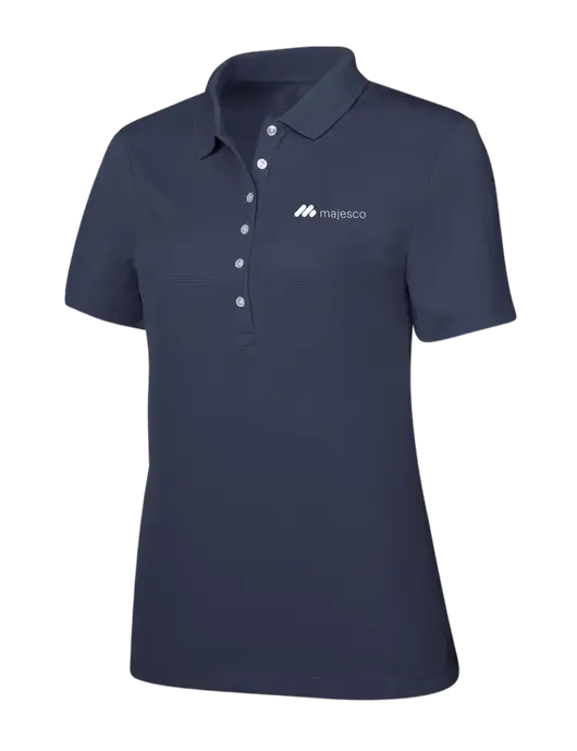 Callaway Womens Ottoman Navy Polo w/Majesco Logo