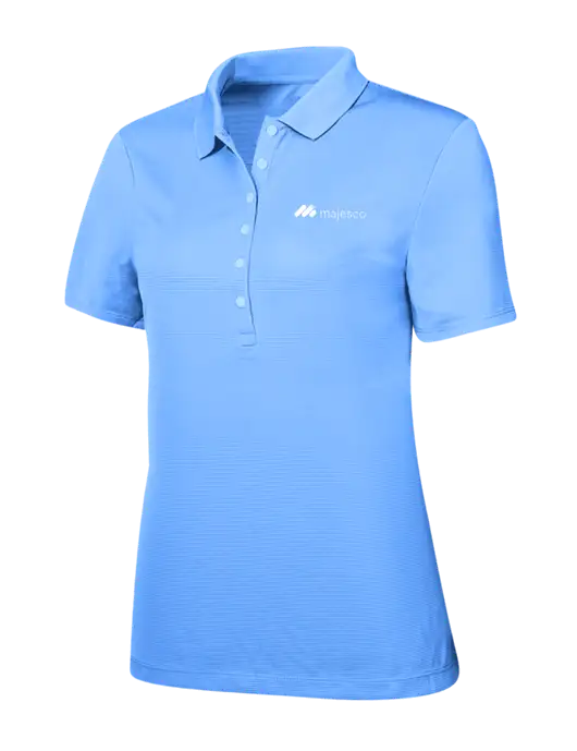 Callaway Womens Ottoman Light Blue Polo w/Majesco Logo