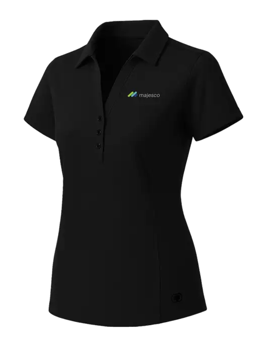 OGIO Womens Blacktop ONYX Polo w/Majesco Logo