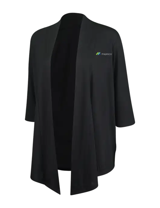 Black Womens Concept Shrug w/Majesco Logo