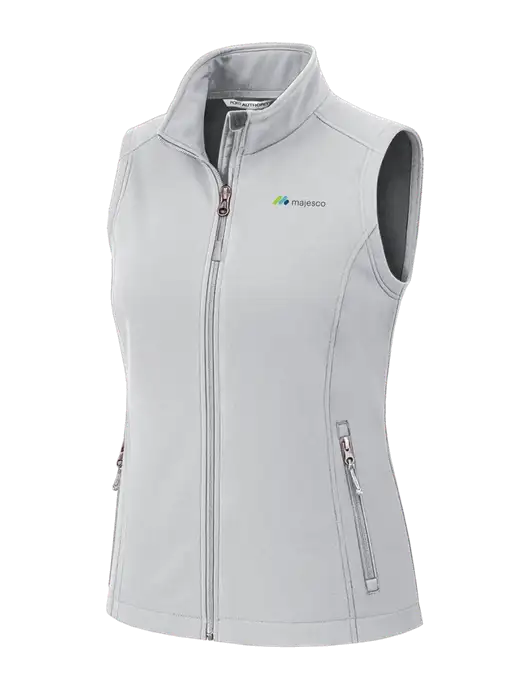 Marshmellow Womens Core Soft Shell Vest w/Majesco Logo