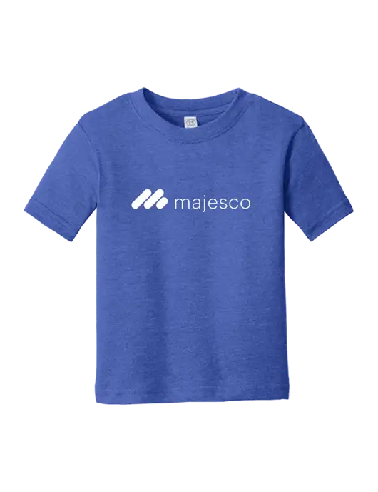 Rabbit Skins Vintage Royal Toddler Fine Jersey Tee w/Majesco Logo