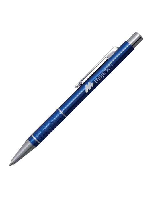 St George Blue Pen - Blue Ink w/Majesco Logo