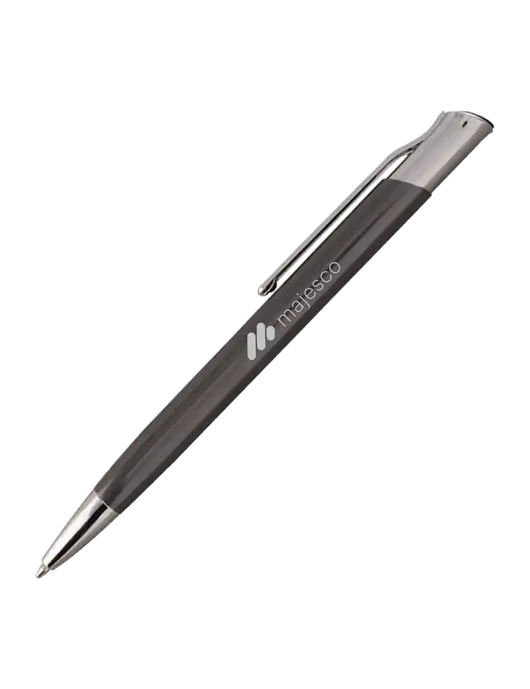 San Malo Gunmetal Pen - Black Ink w/Majesco Logo