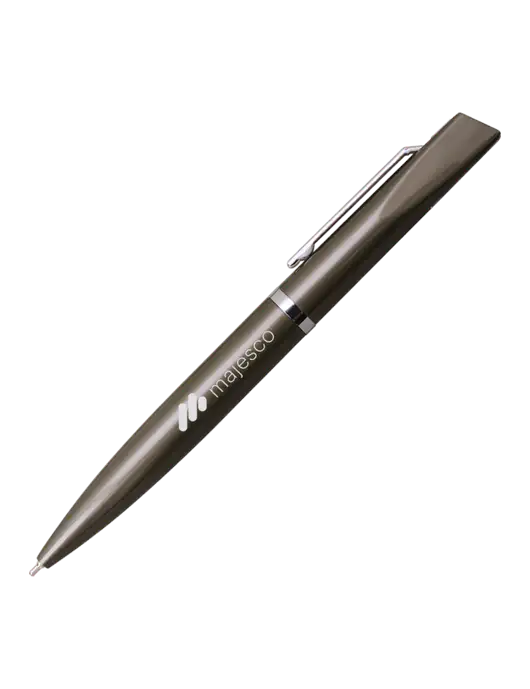 Santos Gunmetal Pen - Black Ink w/Majesco Logo