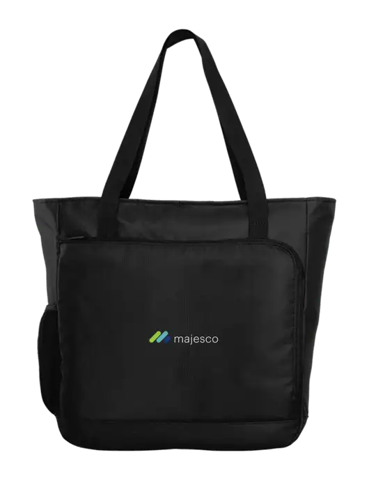 City Black Laptop Tote w/Majesco Logo