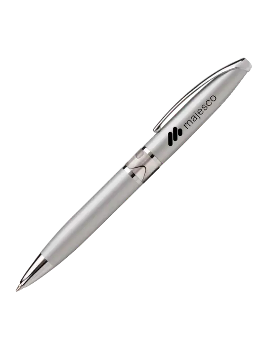 Illusion Silver Pen - Black Ink w/Majesco Logo