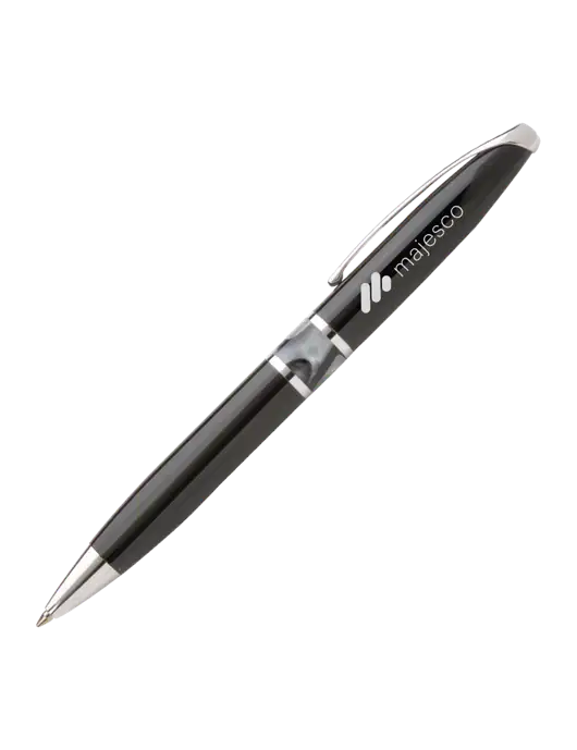 Illusion Black Pen - Black Ink w/Majesco Logo