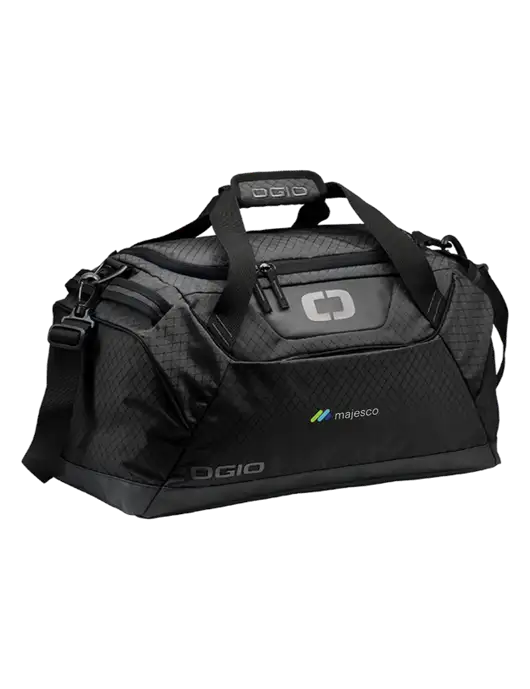 OGIO Black Catalyst Duffle
 w/Majesco Logo