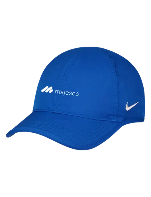 Nike Royal Featherlight Cap w/Majesco Logo