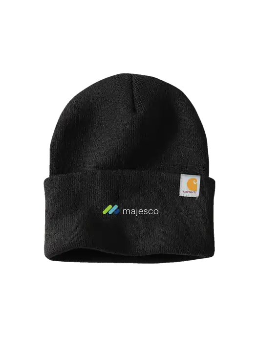 Carhartt Black Watch Cap 2.0 w/Majesco Logo