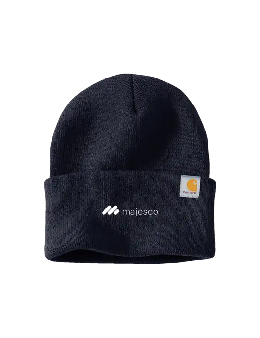 Carhartt Navy Watch Cap 2.0 w/Majesco Logo