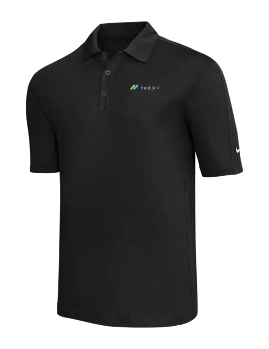 Nike Black Tech Sport Dri-FIT Polo w/Majesco Logo