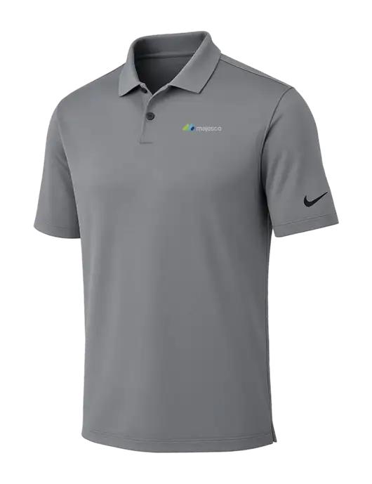 Nike Medium Grey Dri-FIT Vapor Polo w/Majesco Logo