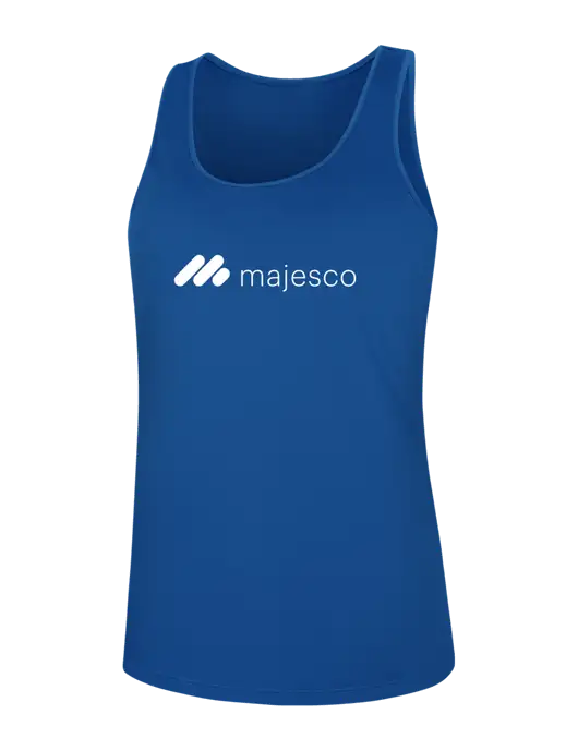 Womens Dark Royal PosiCharge Competitor Racerback Tank w/Majesco Logo