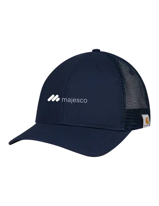Carhartt Navy Trucker Rugged Pro Series Cap w/Majesco Logo