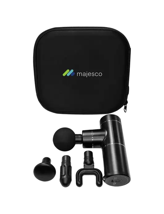 Muscle Revive Handled Massage Gun w/Majesco Logo