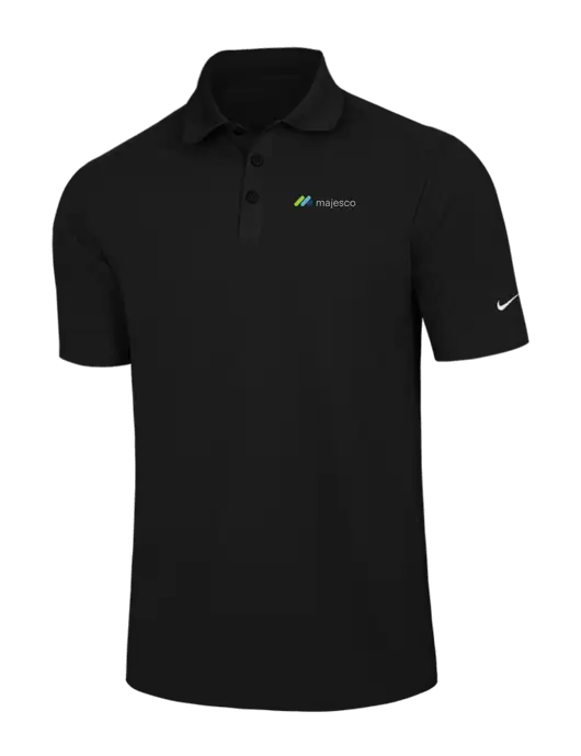 Nike Black Dri-FIT Classic Polo w/Majesco Logo