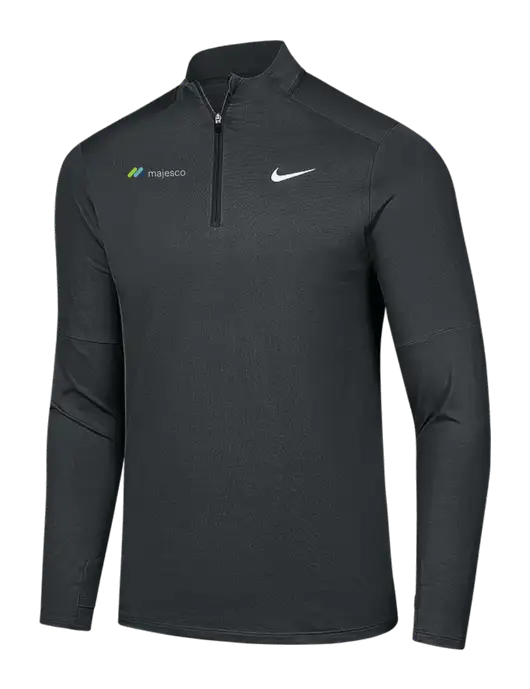 Nike Dark Grey Dri-FIT Element 1/2-Zip Pullover w/Majesco Logo