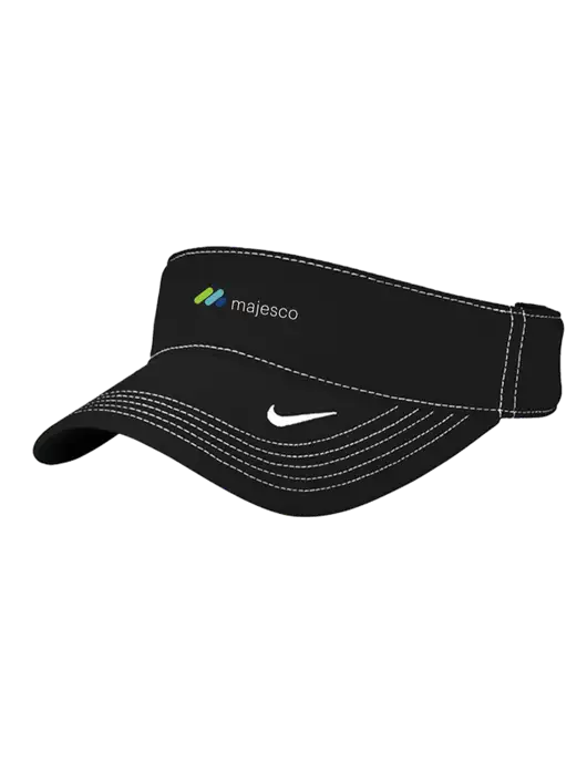 Nike Black Dri-FIT Ace Visor w/Majesco Logo