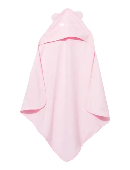Pink Rabbit Skins Terry Cloth Hooded Towel with Ears  w/Majesco Logo
