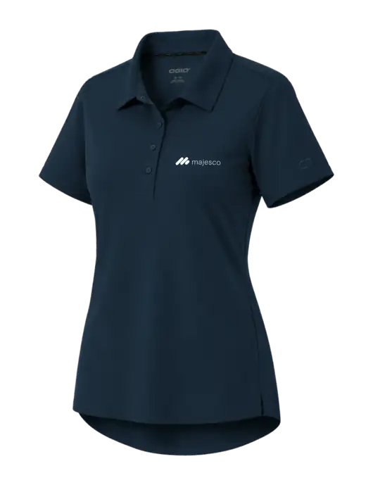 OGIO Womens Envision Dark Navy Polo w/Majesco Logo