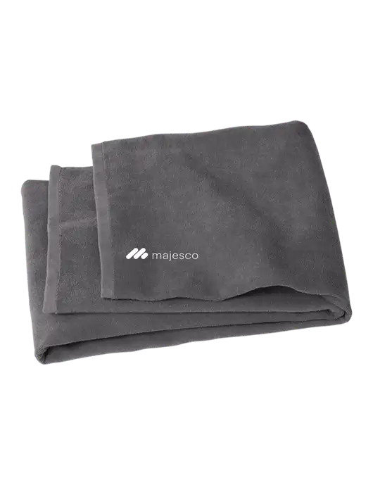 Graphite Beach Towel w/Majesco Logo